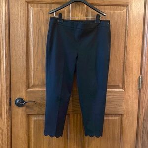Black Talbots petite crop pants